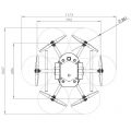 PF2-Vision 建物・インフラ点検ドローン 寸法図を表示する