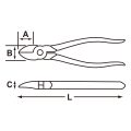 ニッパー J206Gの図面を表示する