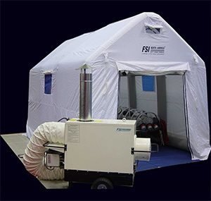 Tents for emergency/disaster Isolation type