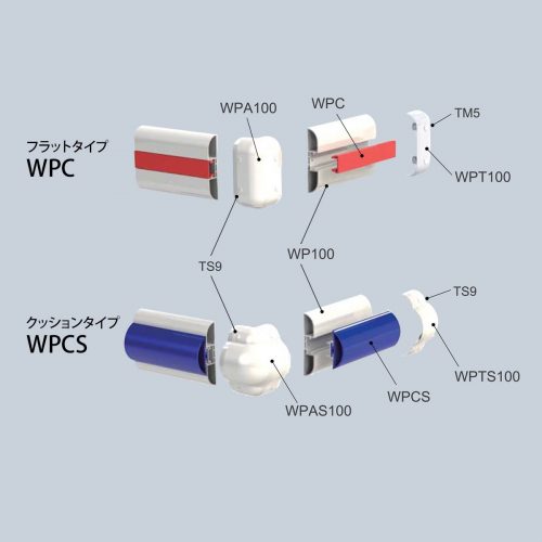 壁面ガード フラットタイプ・クッションタイプ