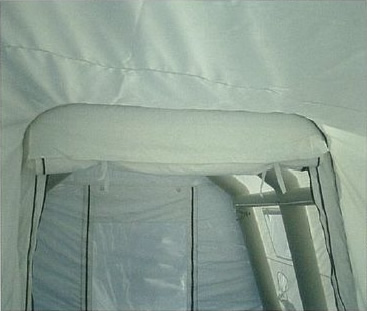 緊急災害時用テント 隔離タイプ イメージ